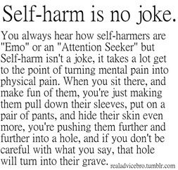 Self harm and Cutting